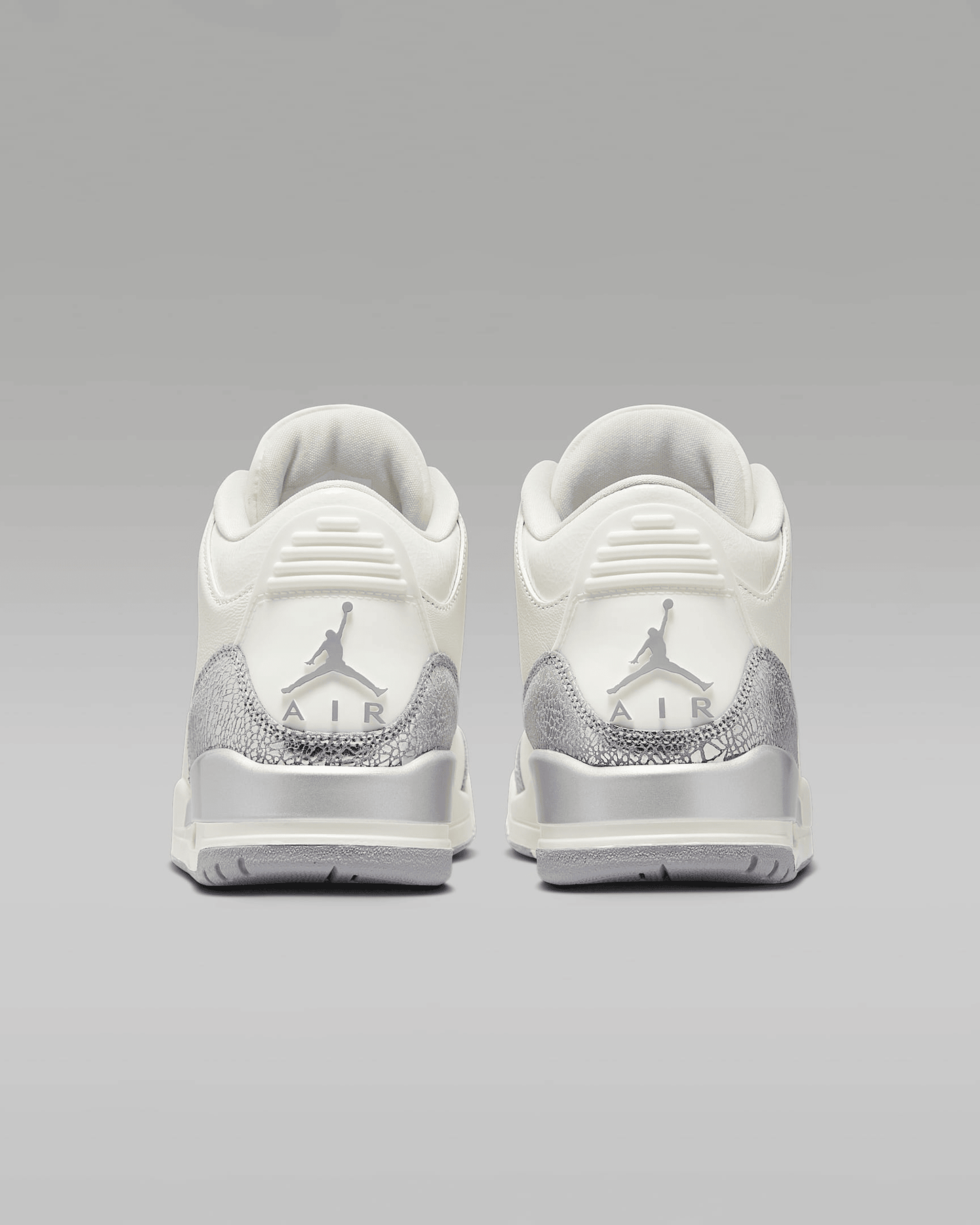 Men's Air Jordan 3 Retro 'Metallic Silver' Shoes