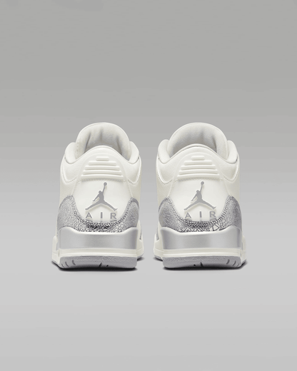 Men's Air Jordan 3 Retro 'Metallic Silver' Shoes