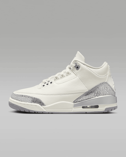 Men's Air Jordan 3 Retro 'Metallic Silver' Shoes