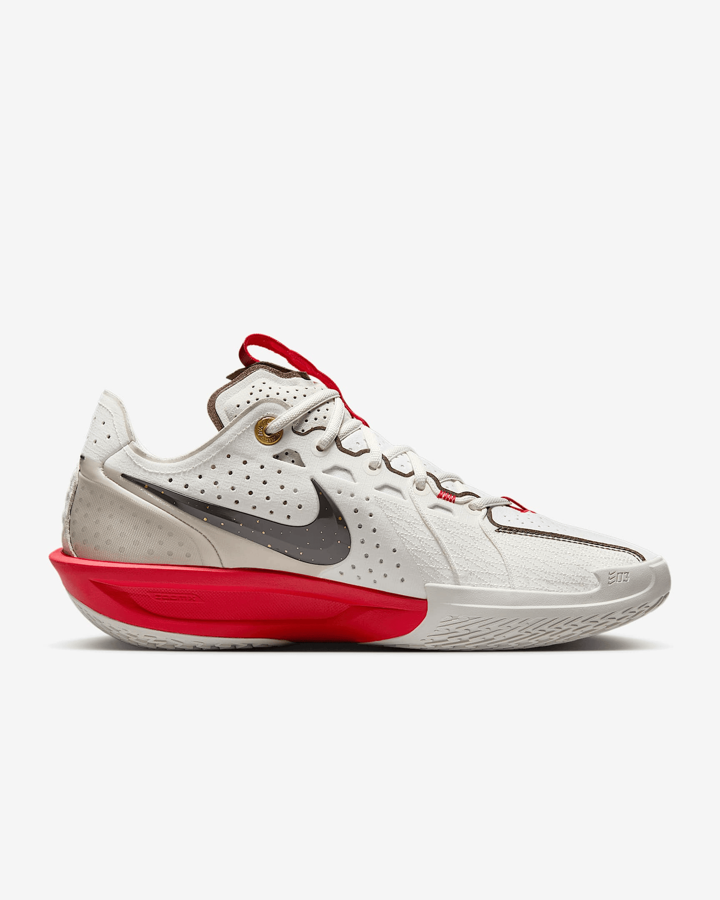 Men's Nike Air Zoom GT Cut 3 Light Bone Shoes
