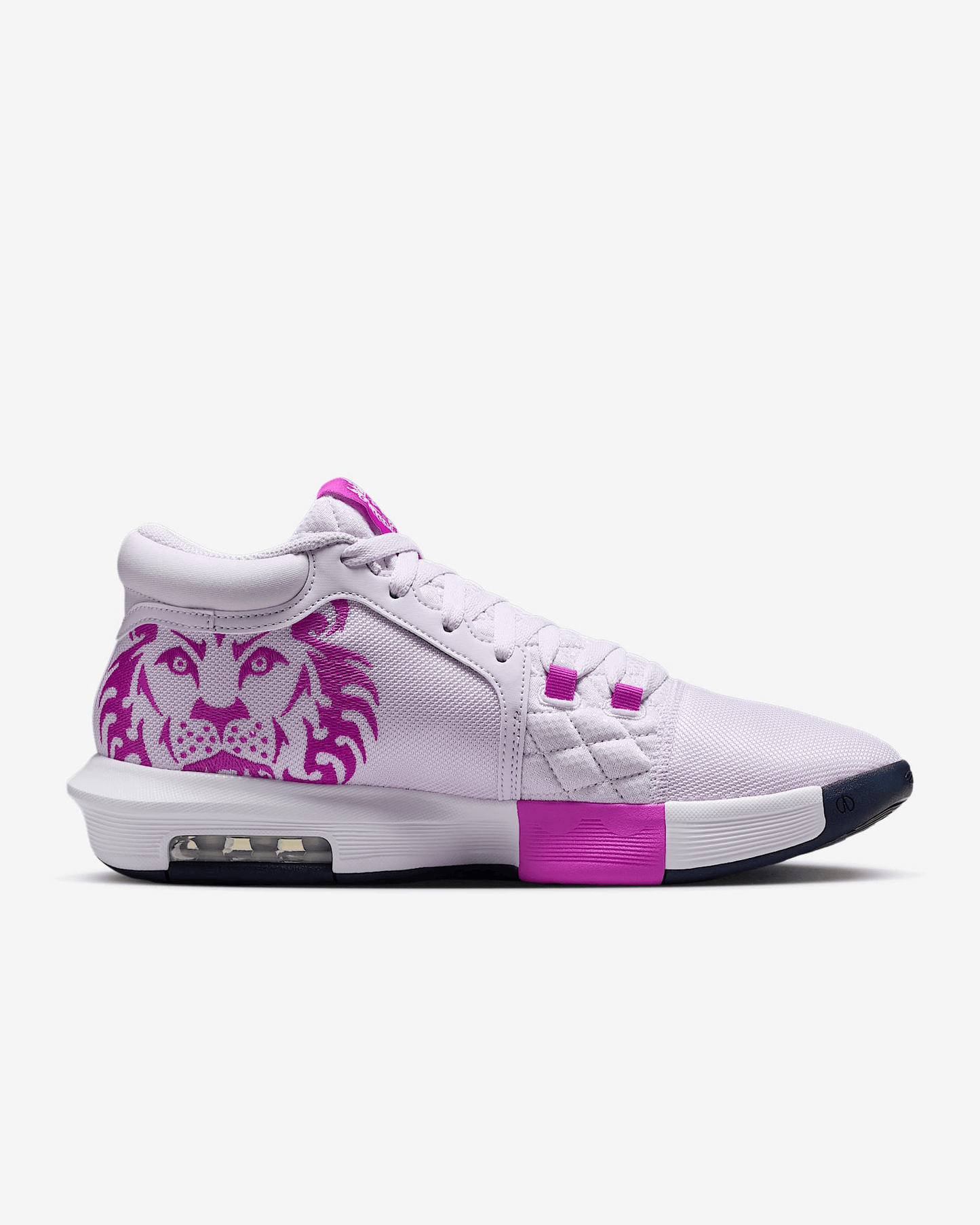 Men's Nike LeBron Witness 8 Barely Grape Shoes