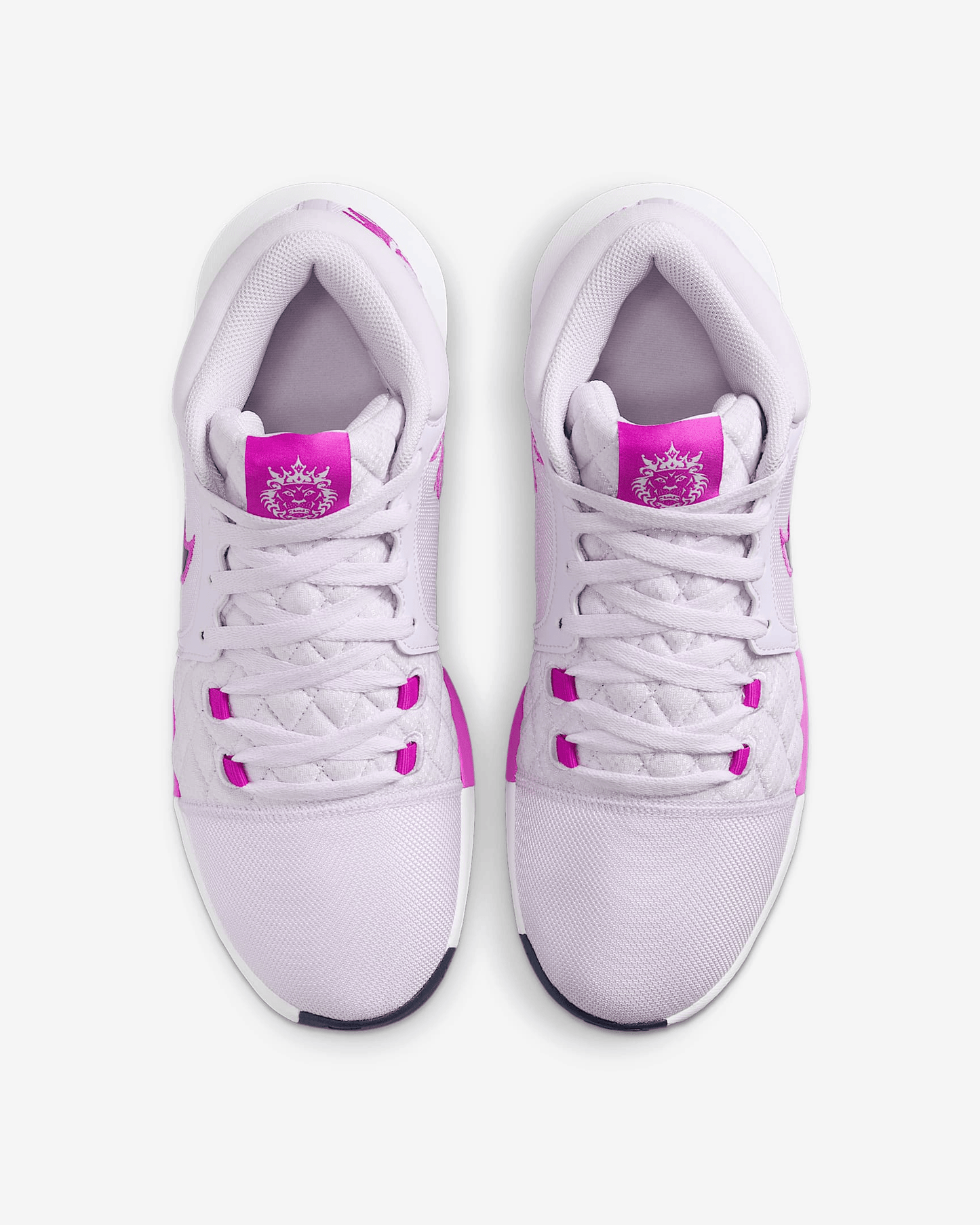 Men's Nike LeBron Witness 8 Barely Grape Shoes
