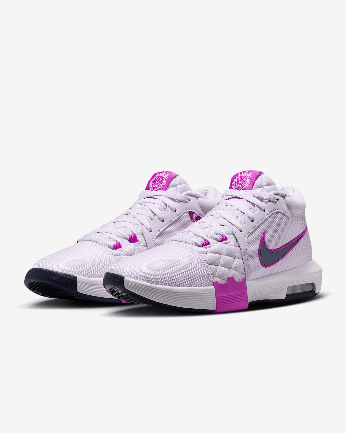Men's Nike LeBron Witness 8 Barely Grape Shoes