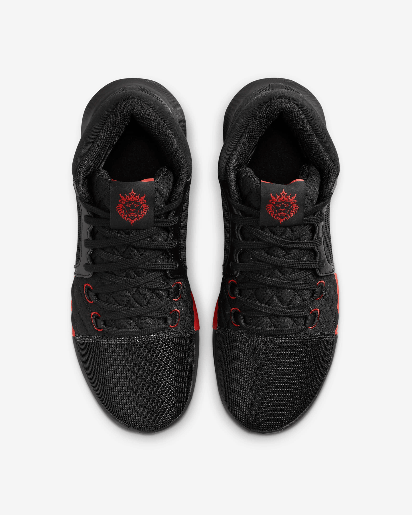 Men's Nike LeBron Witness 8 Black University Red Shoes
