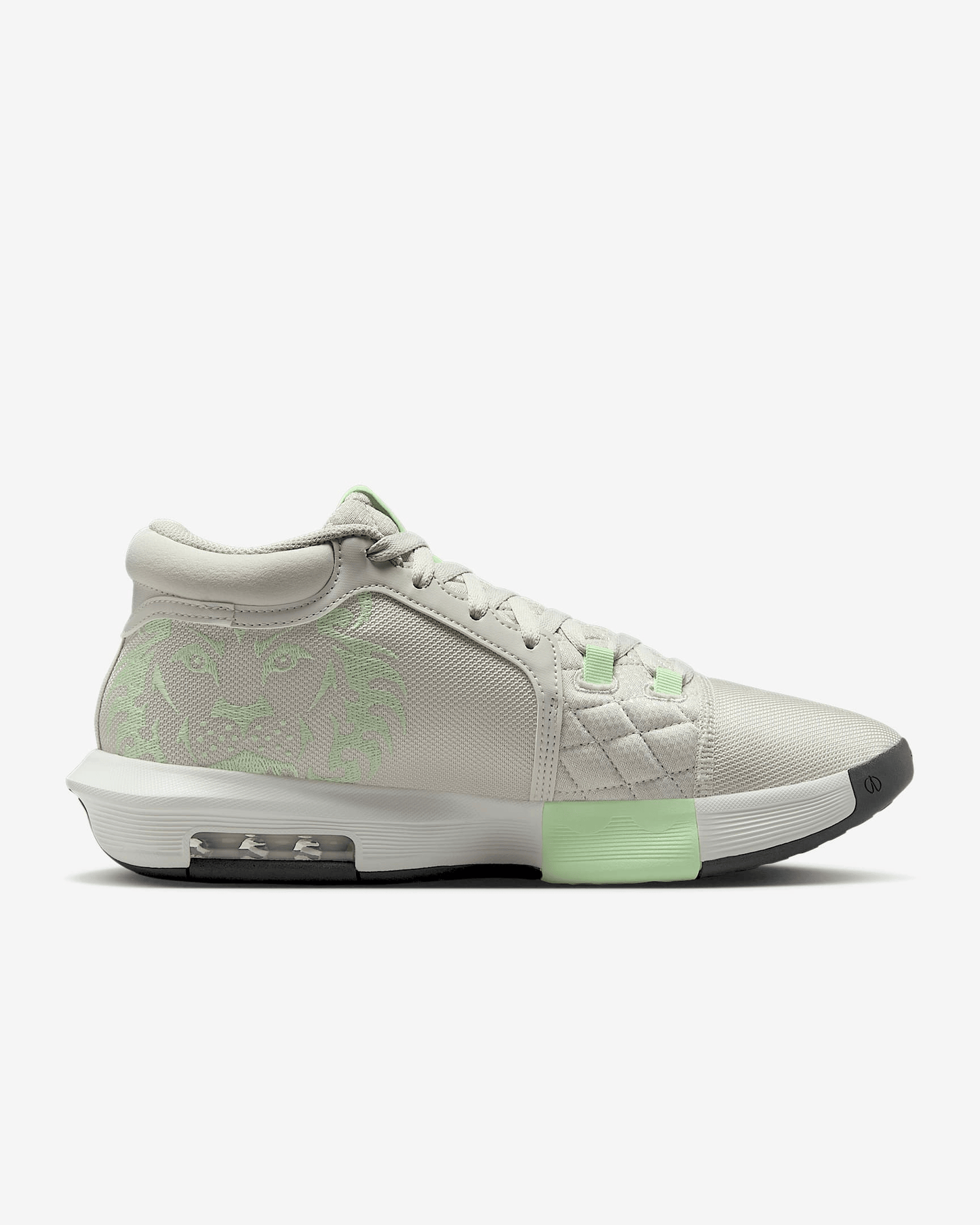 Men's Nike LeBron Witness 8 Light Bone Shoes