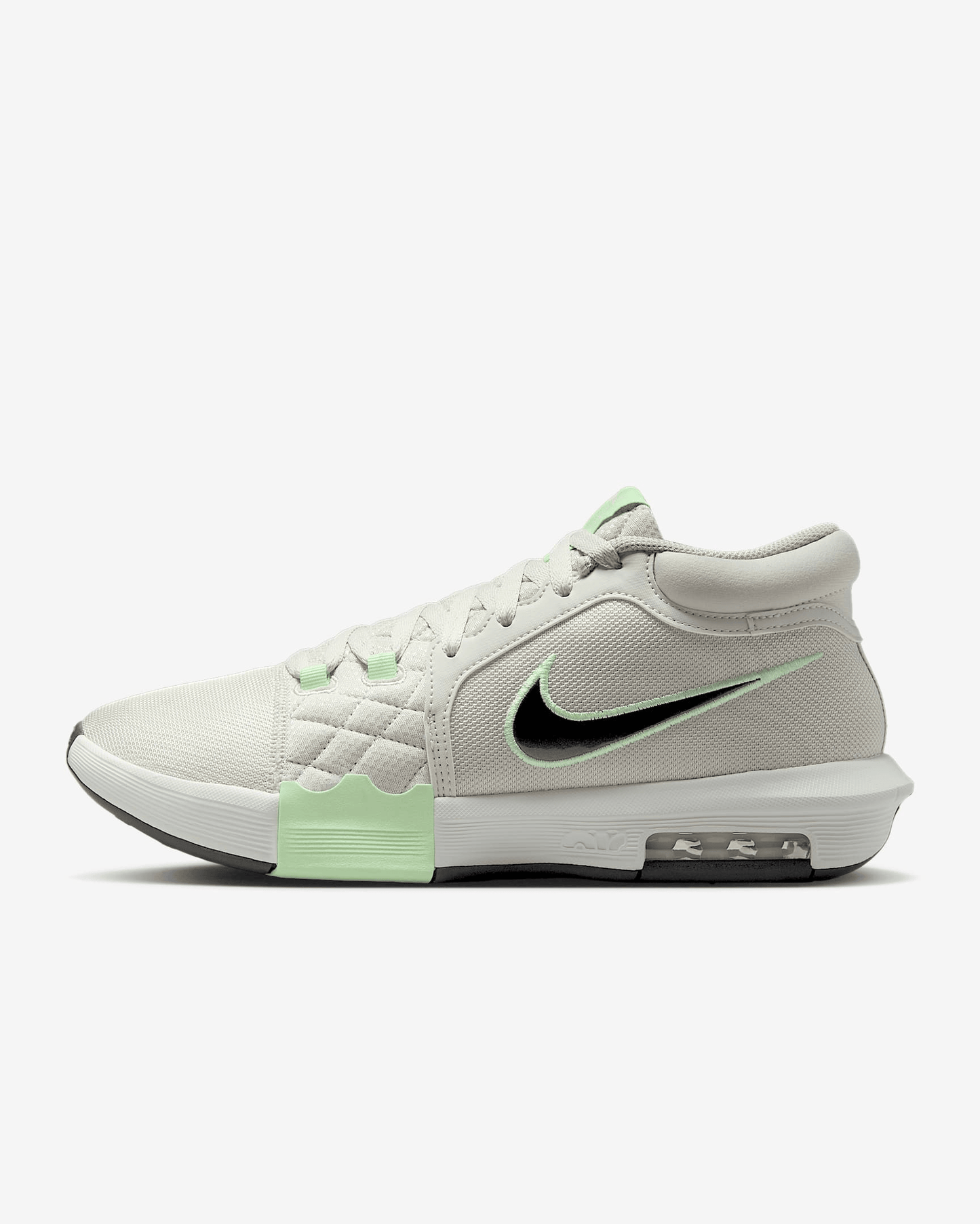 Men's Nike LeBron Witness 8 Light Bone Shoes