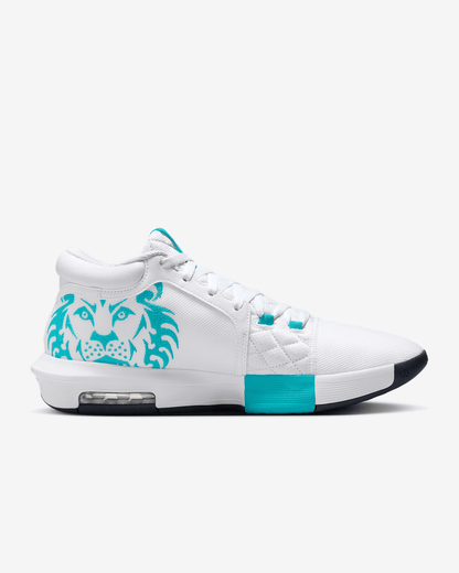 Men's Nike LeBron Witness 8 White Shoes