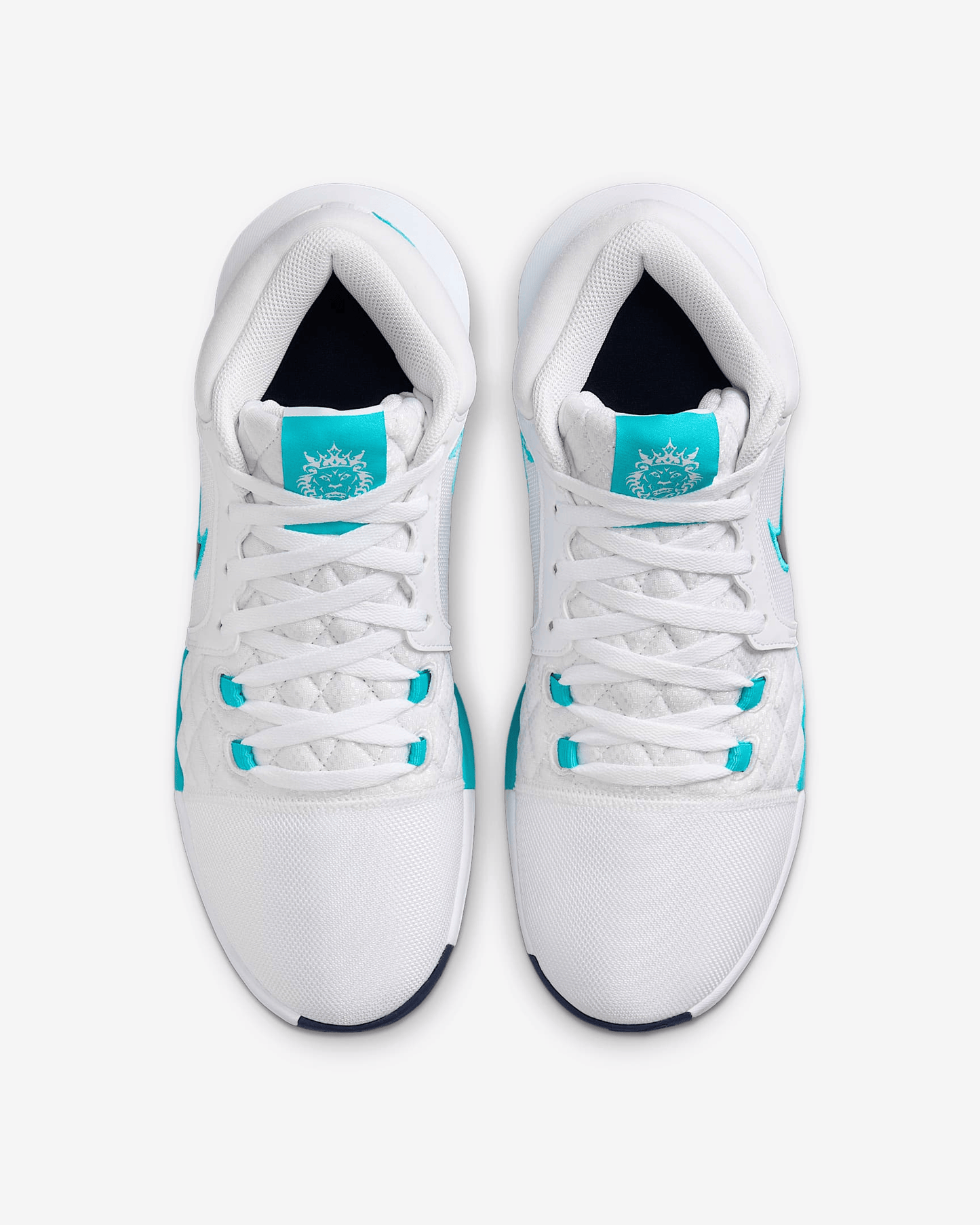 Men's Nike LeBron Witness 8 White Shoes