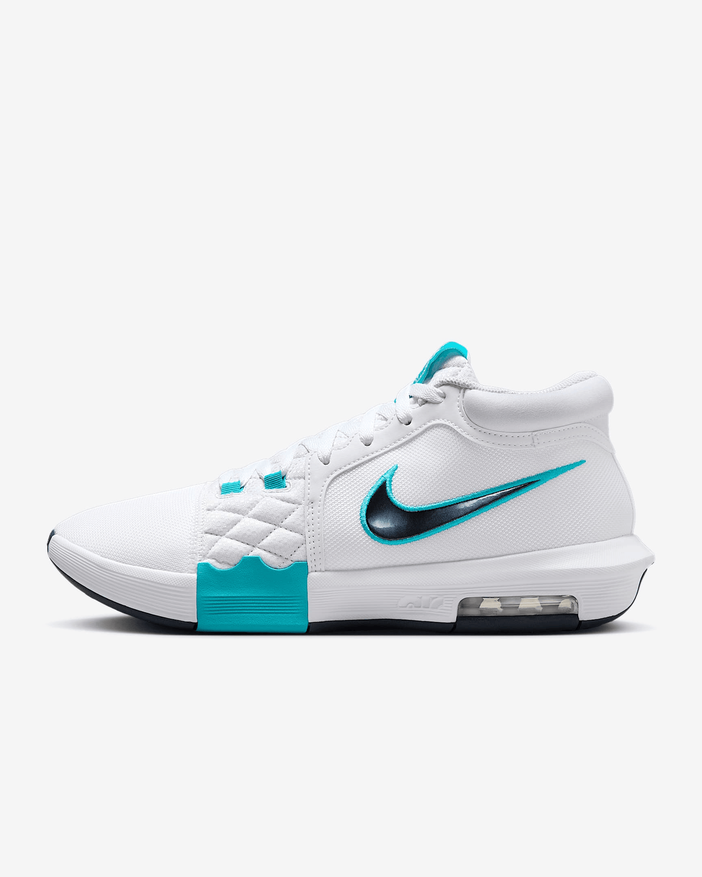 Men's Nike LeBron Witness 8 White Shoes