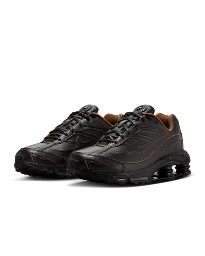 Men's Shox Ride 2 Black and Light British Tan Shoes