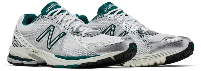 Men's AimÃ© Leon Dore x 860v2 'White Green' Shoes