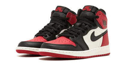 Men's Air Jordan 1 High Bred Toe Shoes