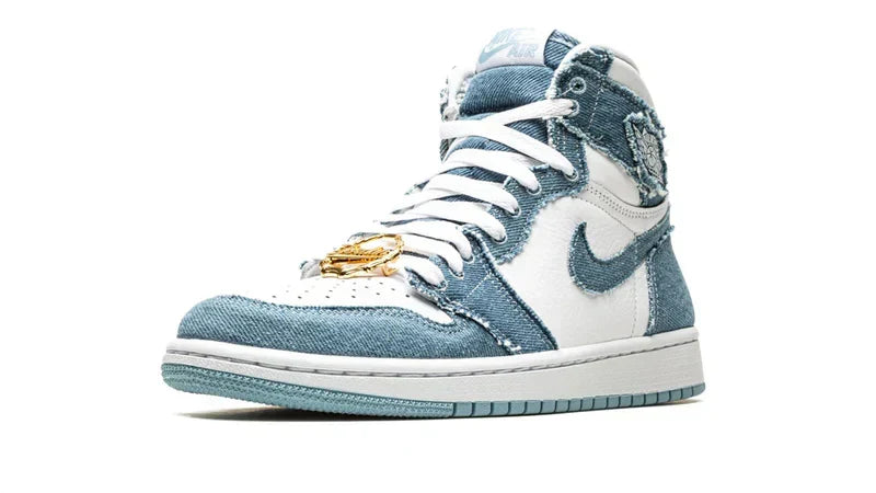 Men's Air Jordan 1 High Denim Shoes