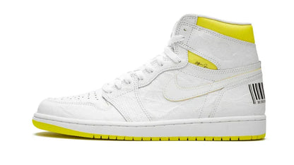 Men's Air Jordan 1 High First Class Flight White Shoes