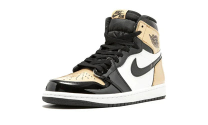 Men's Air Jordan 1 High Gold Toe Shoes