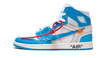 Men's Air Jordan 1 High Off-White - UNC Shoes