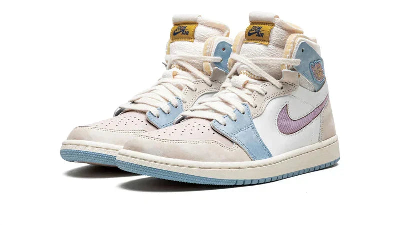 Men's Air Jordan 1 High Pink Oxford Shoes