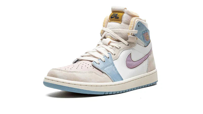 Men's Air Jordan 1 High Pink Oxford Shoes