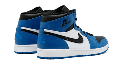 Men's Air Jordan 1 High Solar Blue Shoes