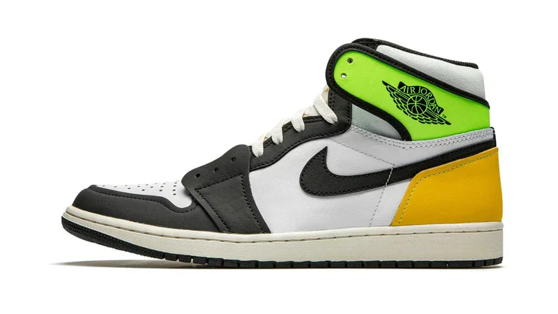 Men's Air Jordan 1 High Volt Gold Shoes