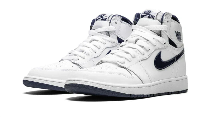 Men's Air Jordan 1 High White Shoes