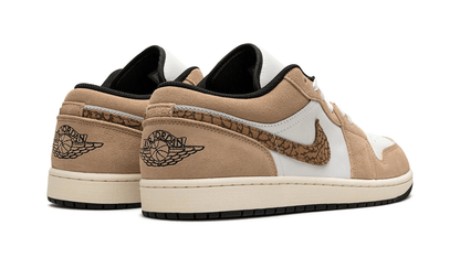 Men's Air Jordan 1 Low Brown Elephant Shoes