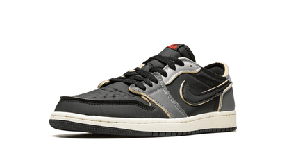 Men's Air Jordan 1 Low Dark Smoke Grey Shoes