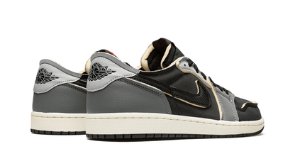 Men's Air Jordan 1 Low Dark Smoke Grey Shoes