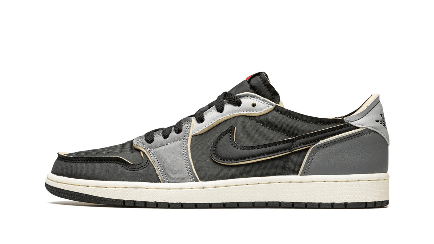 Men's Air Jordan 1 Low Dark Smoke Grey Shoes