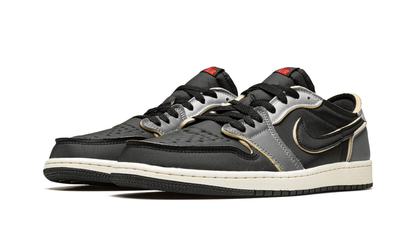 Men's Air Jordan 1 Low Dark Smoke Grey Shoes
