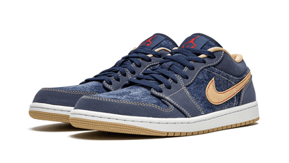 Men's Air Jordan 1 Low Denim Shoes