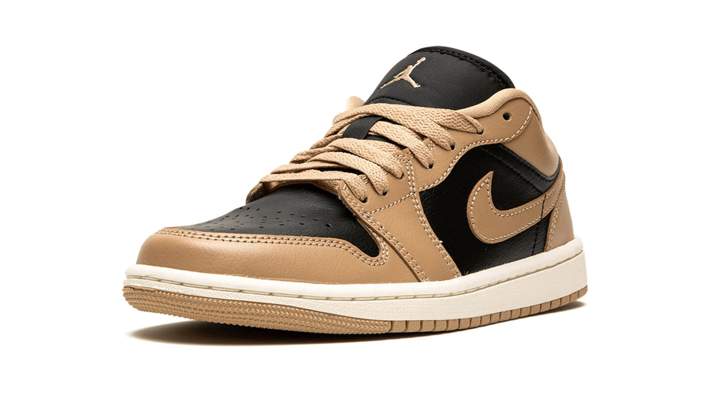 Men's Air Jordan 1 Low Desert Black Shoes