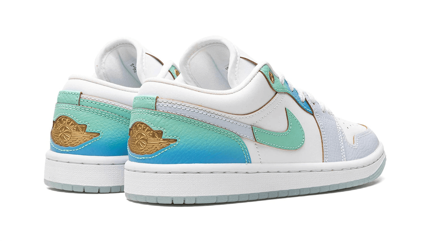 Men's Air Jordan 1 Low Emerald Rise Shoes