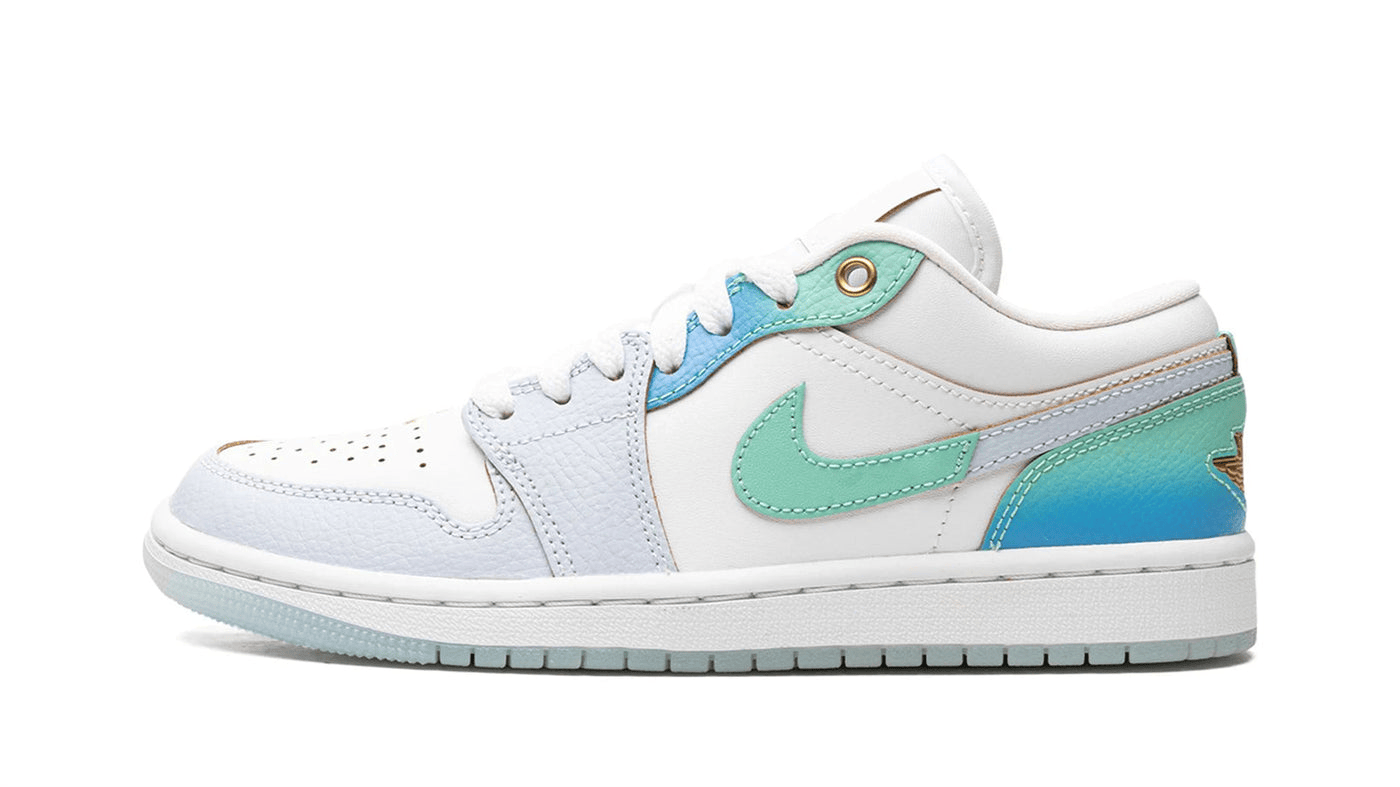Men's Air Jordan 1 Low Emerald Rise Shoes