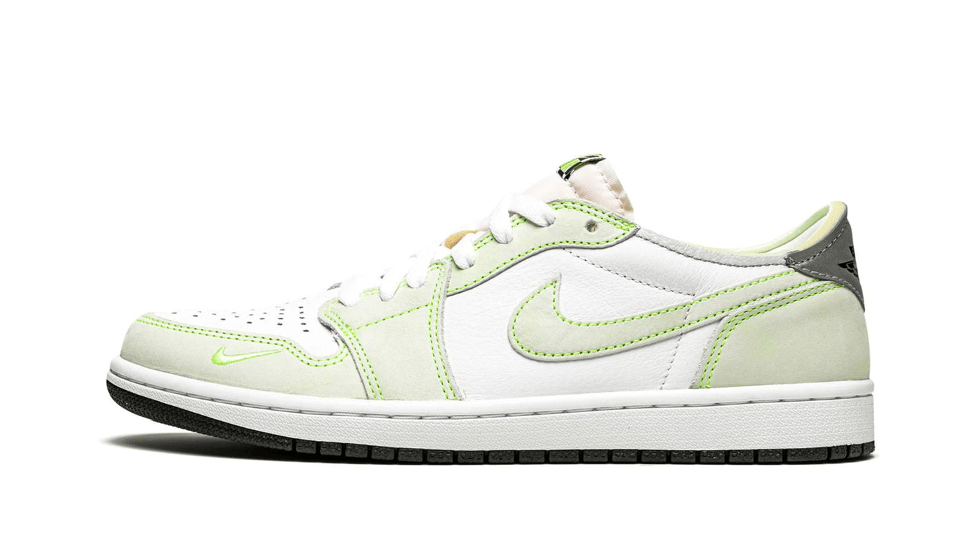 Men's Air Jordan 1 Low Ghost Green Shoes