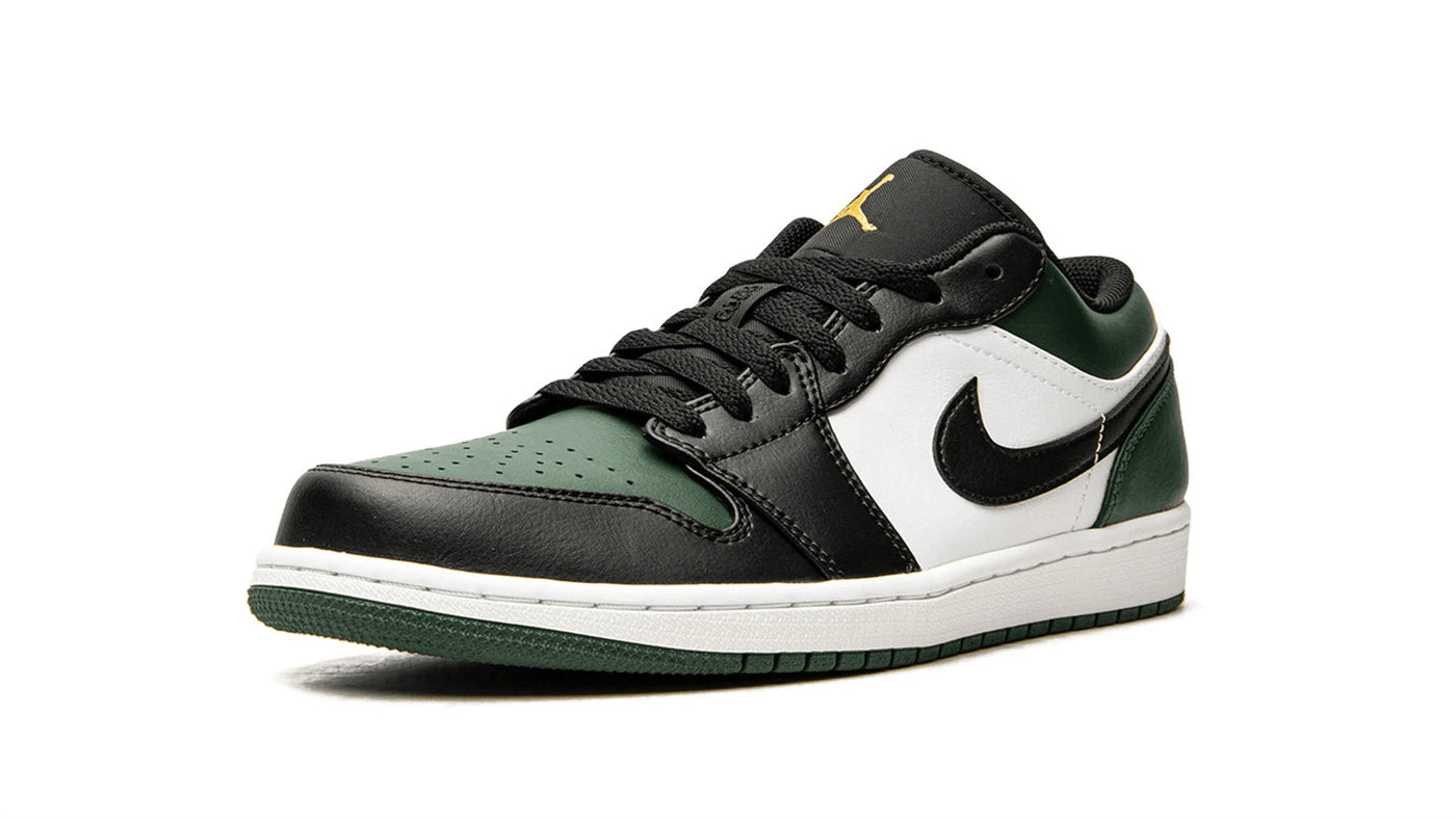 Men's Air Jordan 1 Low Green Toe Shoes