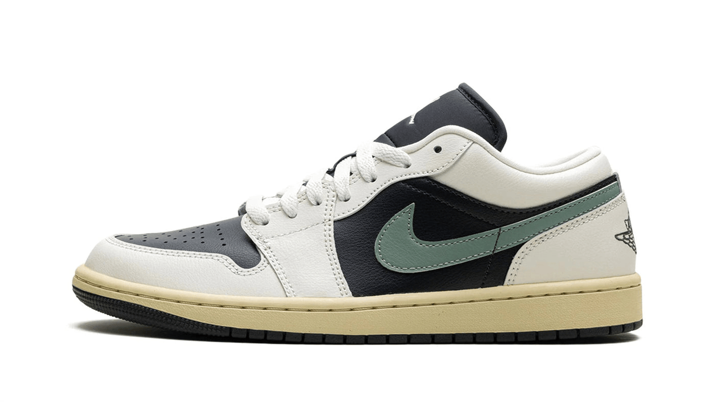 Men's Air Jordan 1 Low Jade Smoke Shoes