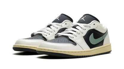 Men's Air Jordan 1 Low Jade Smoke Shoes