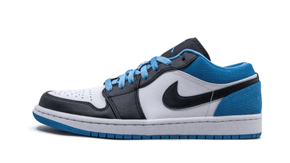 Men's Air Jordan 1 Low Laser Blue Shoes