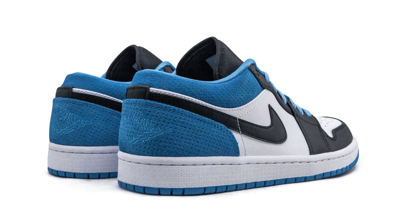 Men's Air Jordan 1 Low Laser Blue Shoes