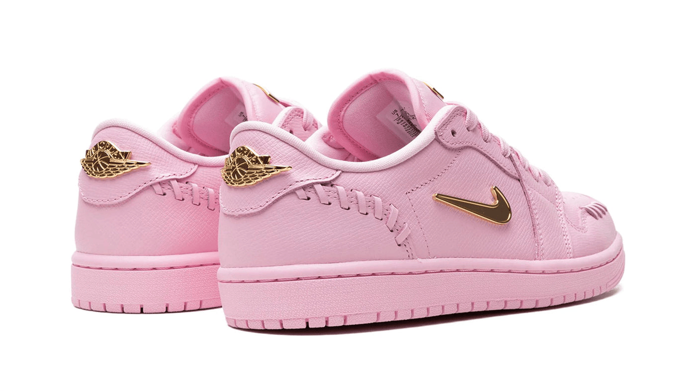 Men's Air Jordan 1 Low Method of Make Perfect Pink Shoes