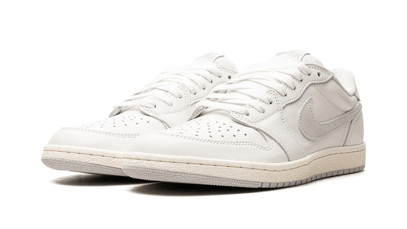 Men's Air Jordan 1 Low Neutral Grey Shoes