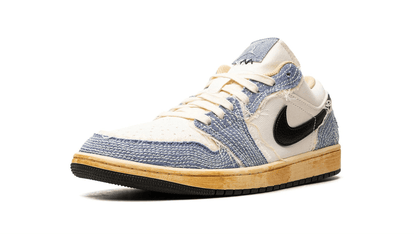 Men's Air Jordan 1 Low Sashiko Denim Shoes