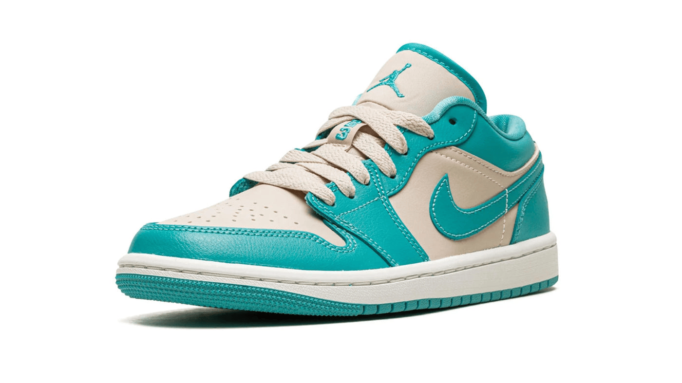 Men's Air Jordan 1 Low Tropical Teal Shoes