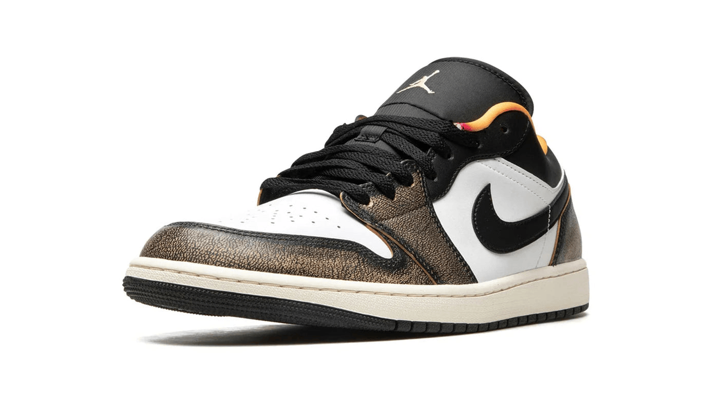 Men's Air Jordan 1 Low Wear Away Yellow Shoes