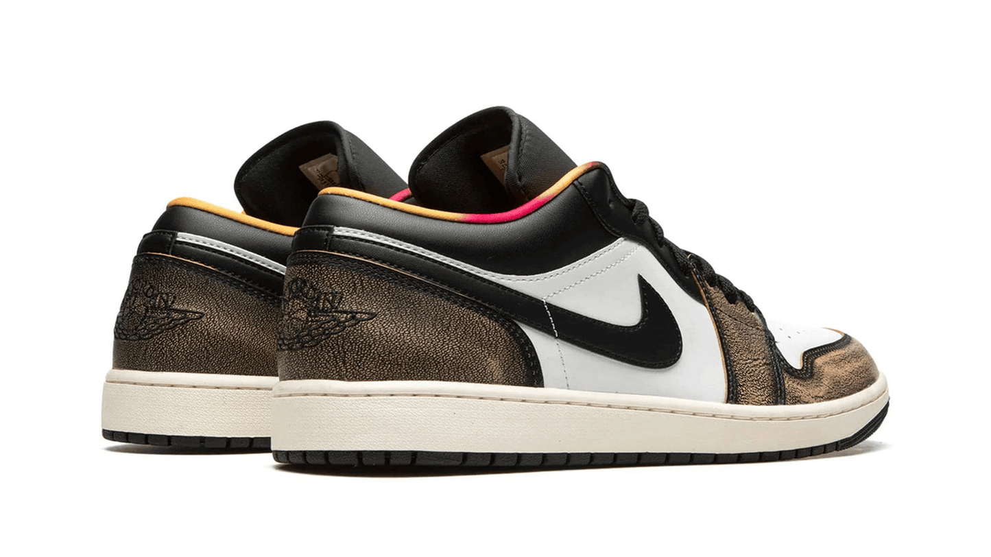 Men's Air Jordan 1 Low Wear Away Yellow Shoes