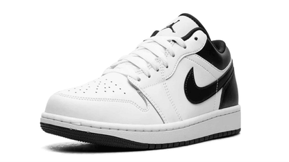 Men's Air Jordan 1 Low White Black Shoes