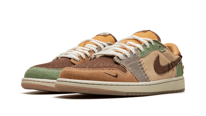 Men's Air Jordan 1 Low Zion Williamson - Voodoo Shoes