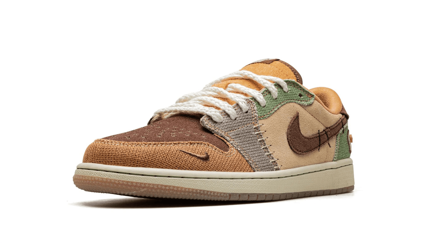 Men's Air Jordan 1 Low Zion Williamson - Voodoo Shoes