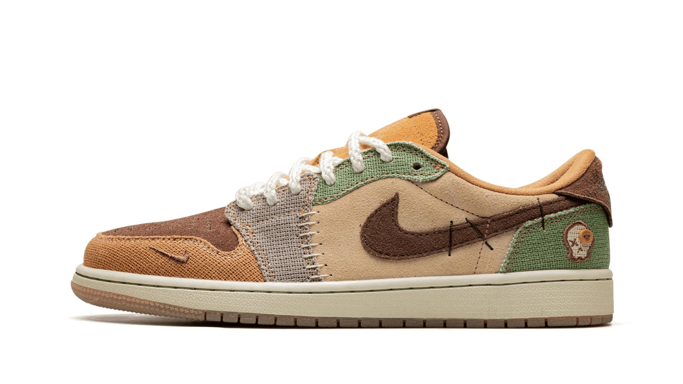 Men's Air Jordan 1 Low Zion Williamson - Voodoo Shoes